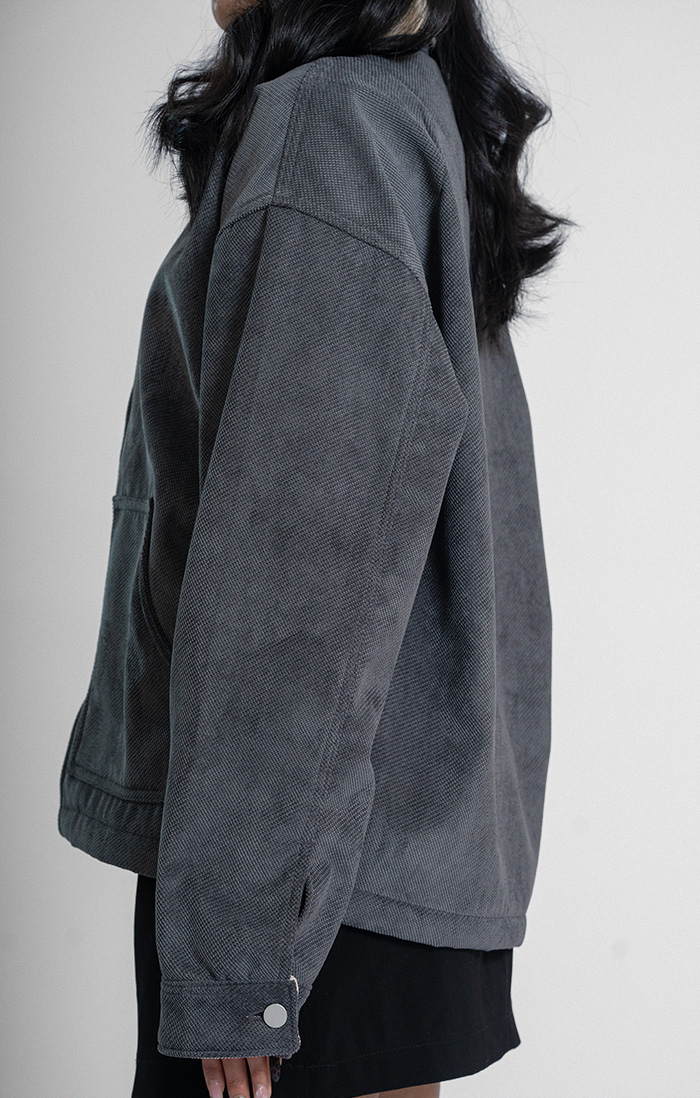 Dobby Light Charcoal Jacket