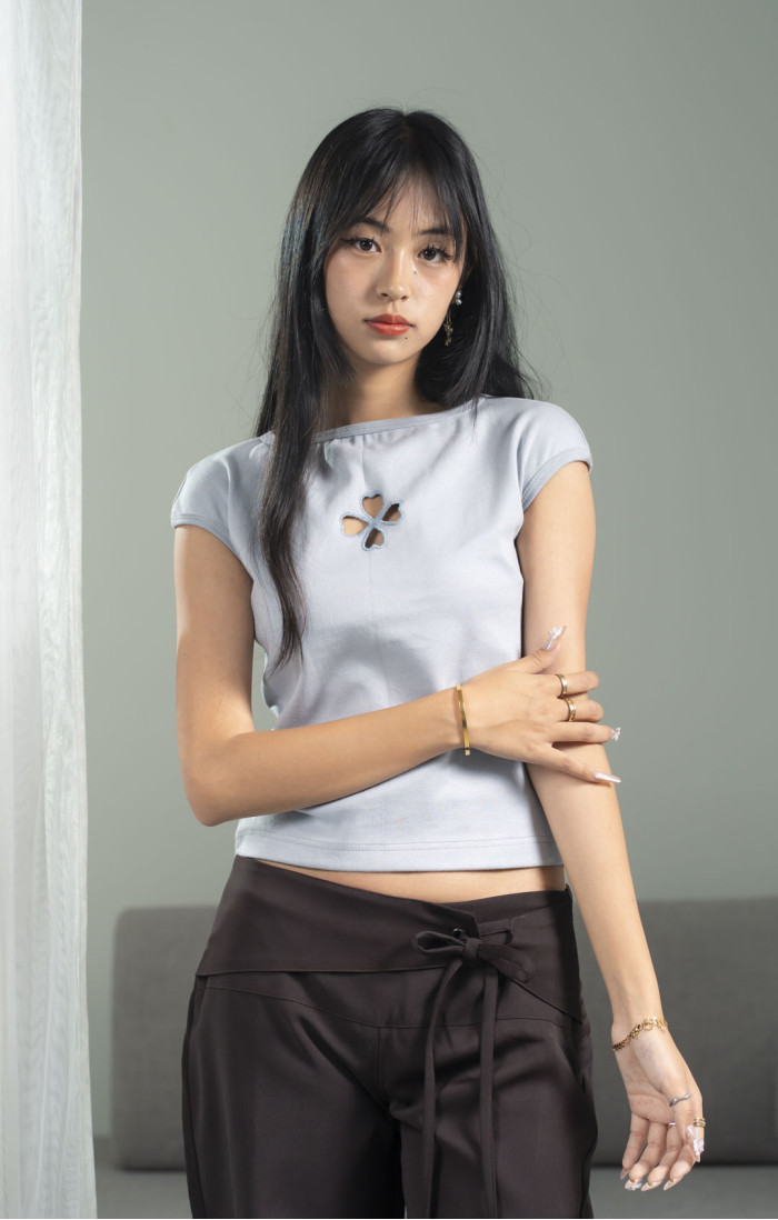 Clover Icy Blue Top