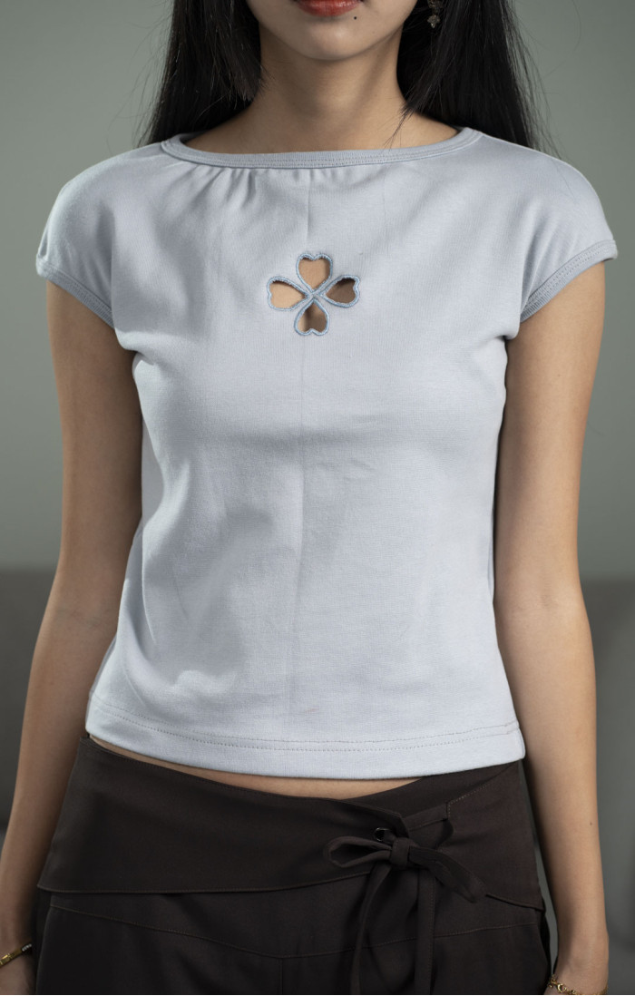 Clover Icy Blue Top