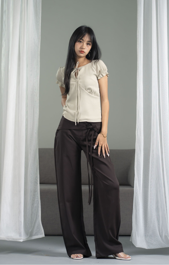Luna Sage Green Top
