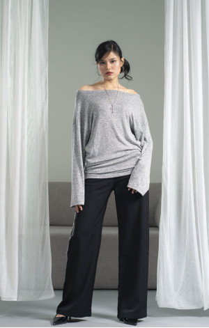 Nami Grey Top