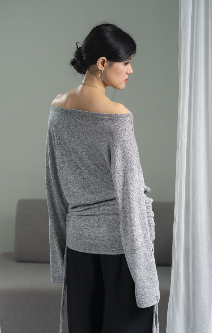 Nami Grey Top