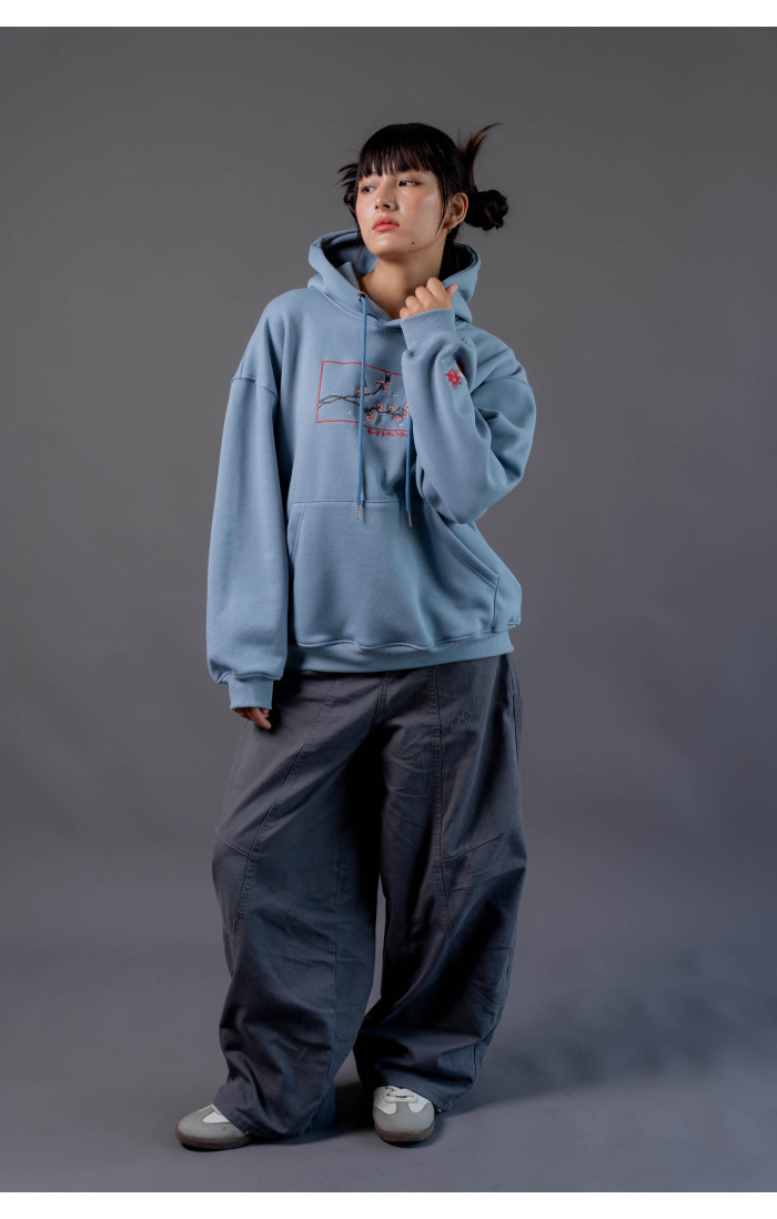 Sakura Hoodie Blue