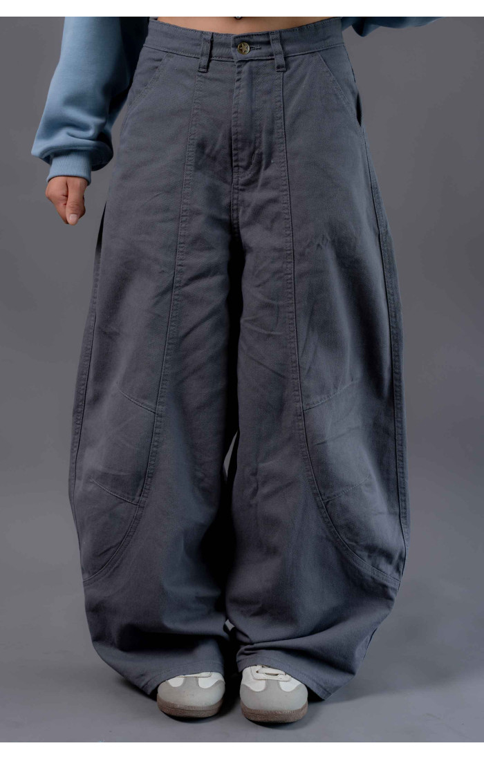 Izel Baggy Charcoal Pant