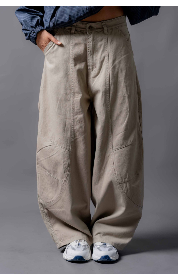 Izel Baggy Beige Pant