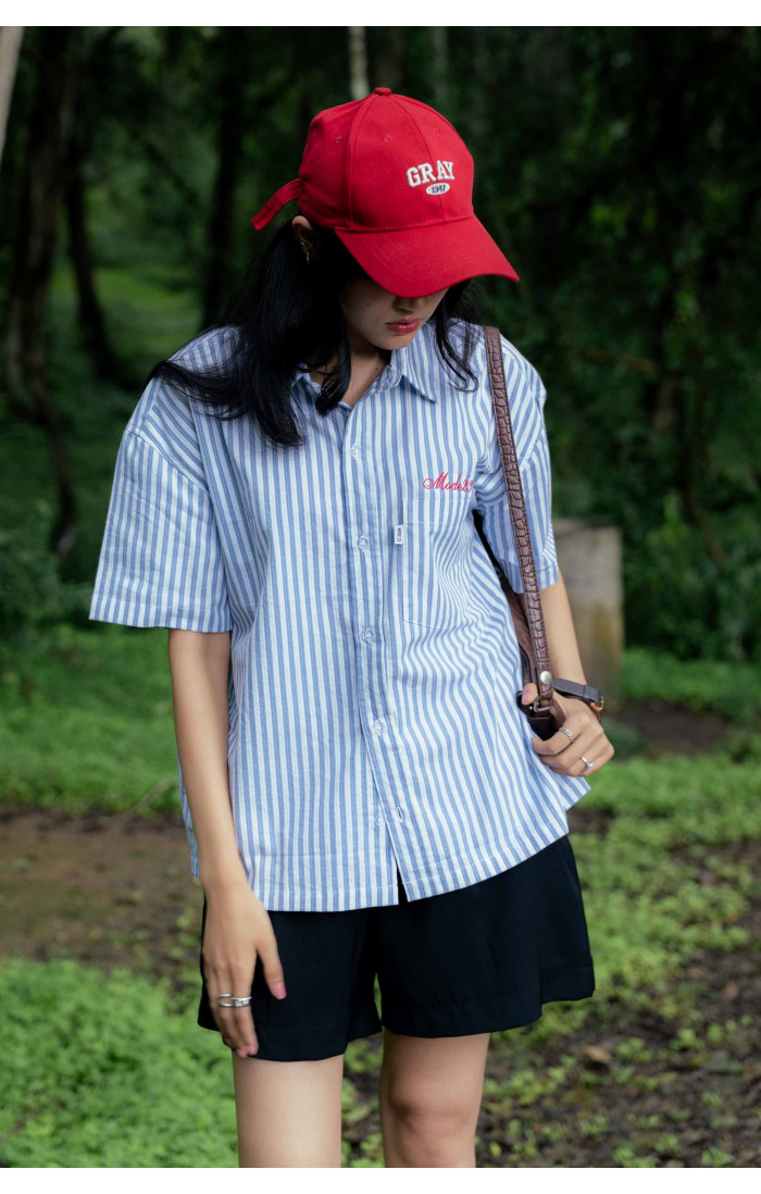 Mode23 Stripe Breezy Shirt