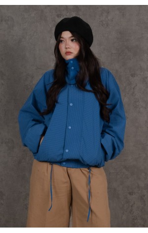 Blue Checkered Jacket