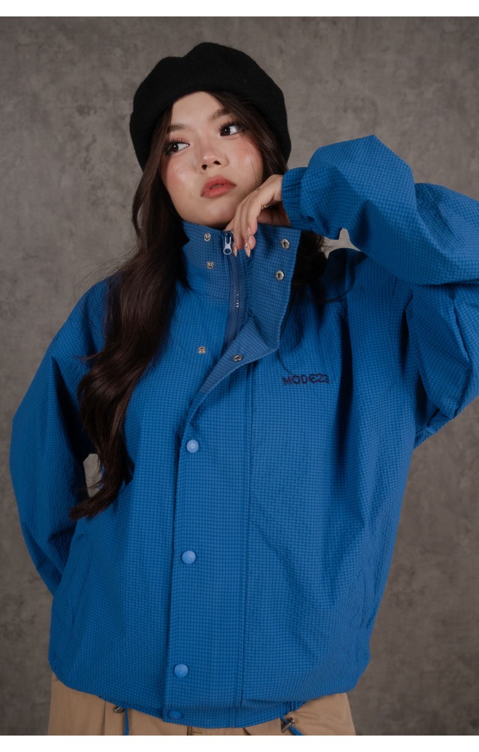 Blue Checkered Jacket