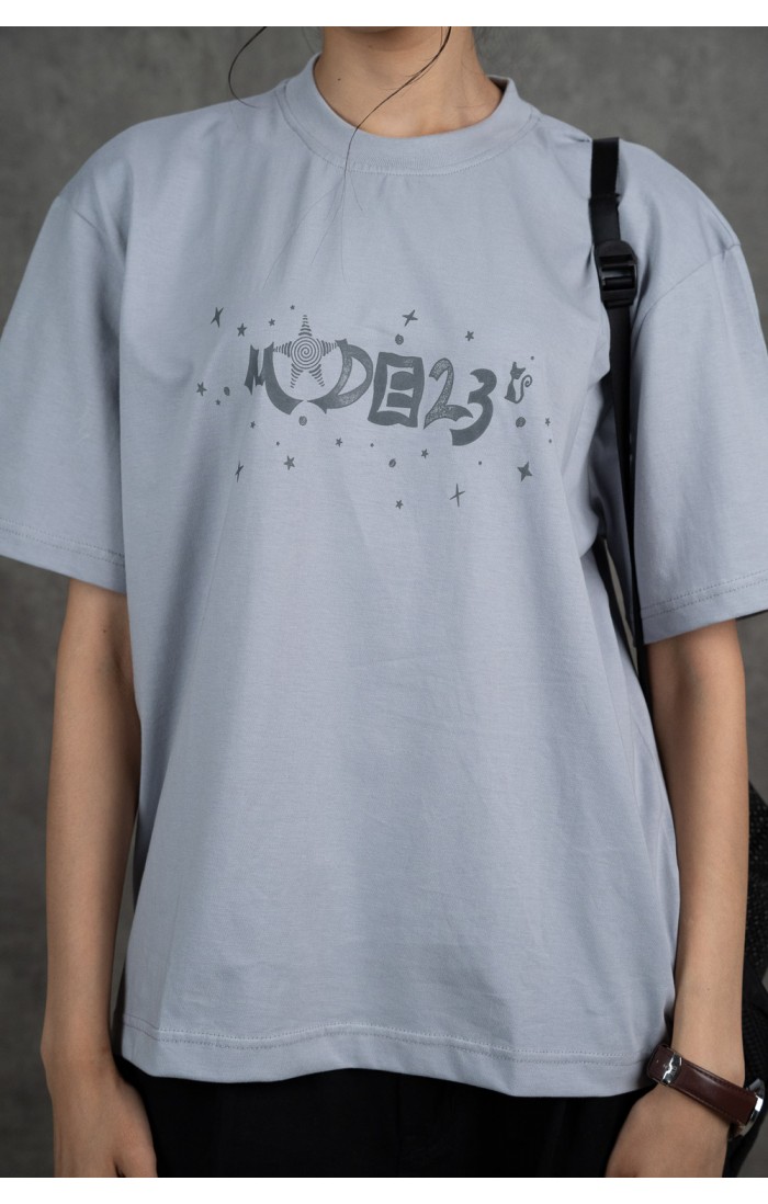 Mode23 Star Baby Blue tee
