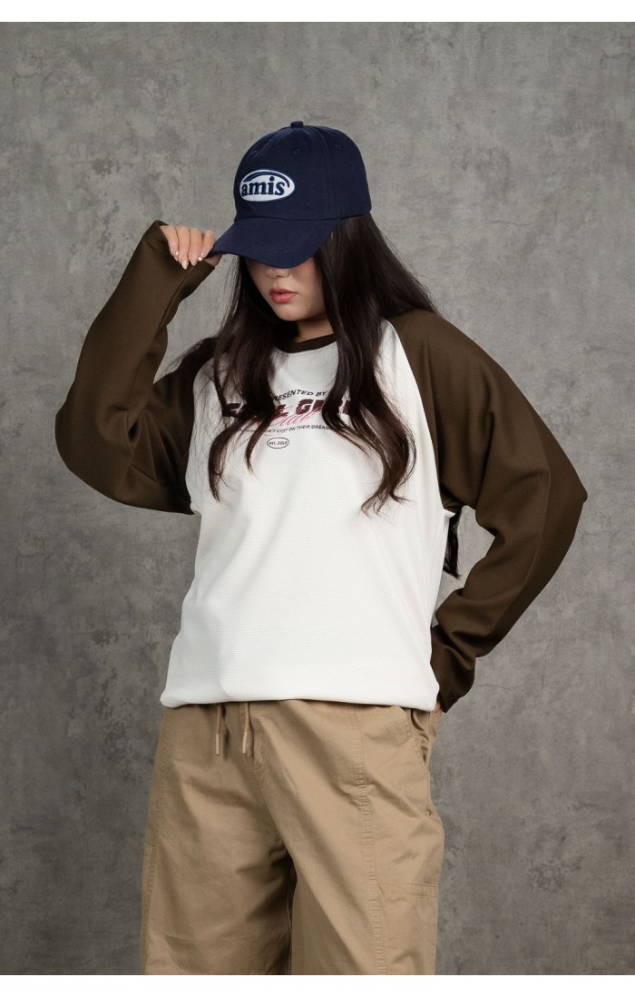 Brown Baseball Tee