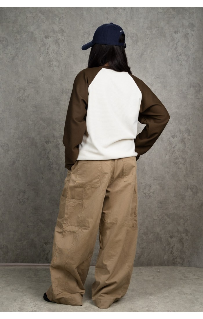 Brown Baseball Tee