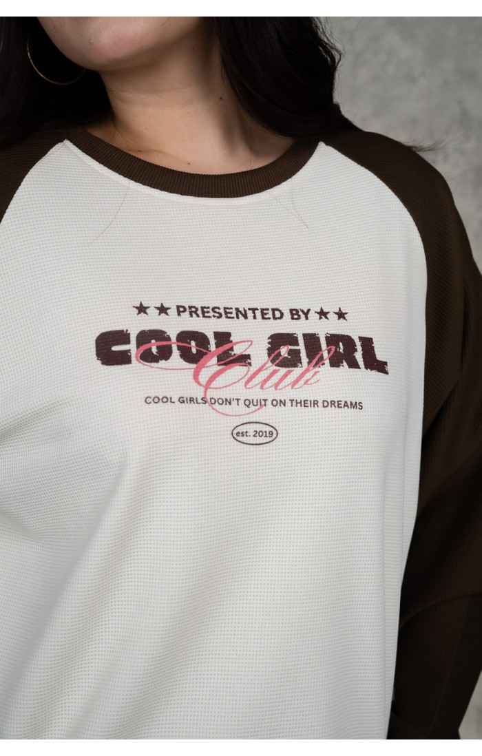 Brown Baseball Tee