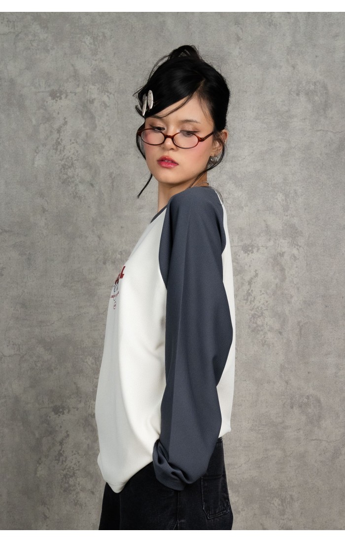 Charcoal Baseball Tee
