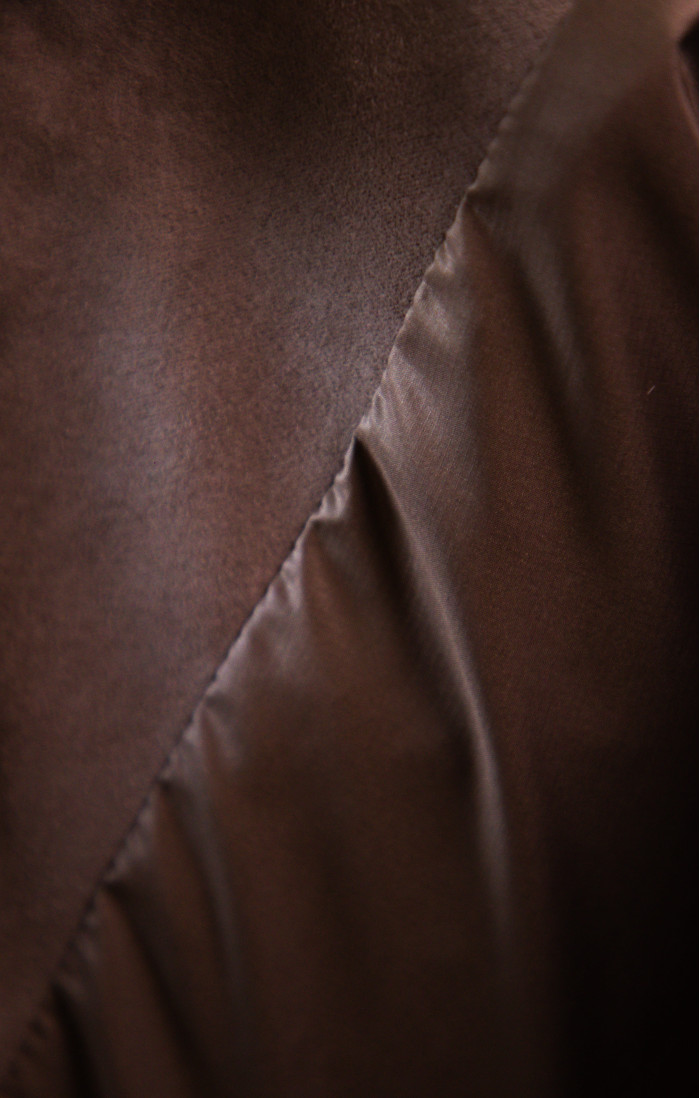 MOTO Gunmetal Grey Suede Jacket