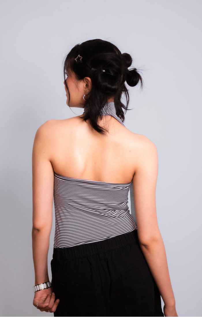 Asymmetrical Scarf Top