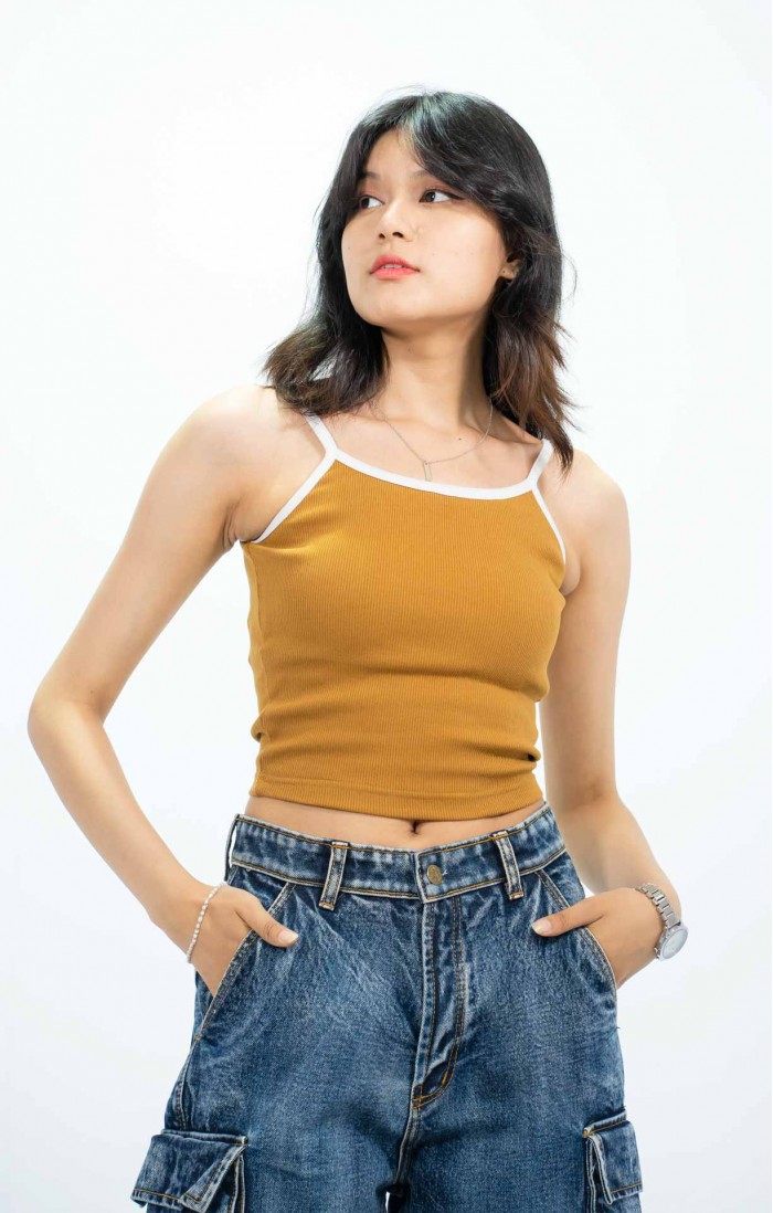 Jade Mustard Tank Top