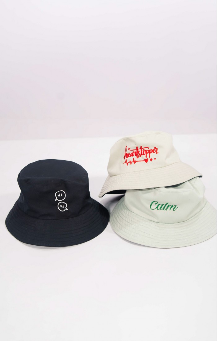 Heartstopper Embroid Bucket Hat