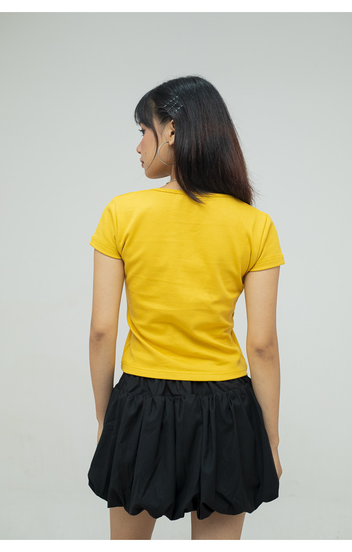 Meow-zing Yellow Top