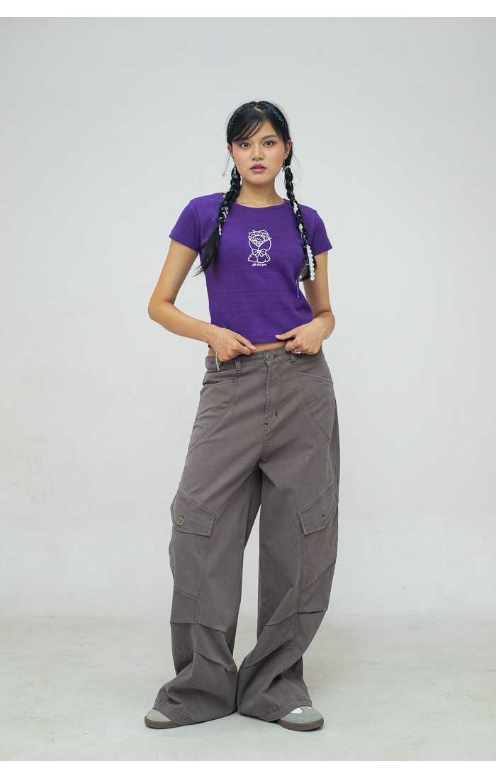 Purple Cute Top