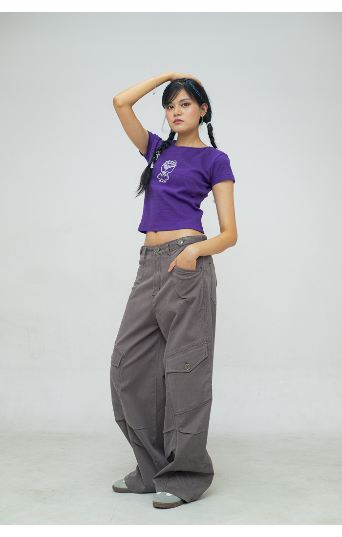 Purple Cute Top