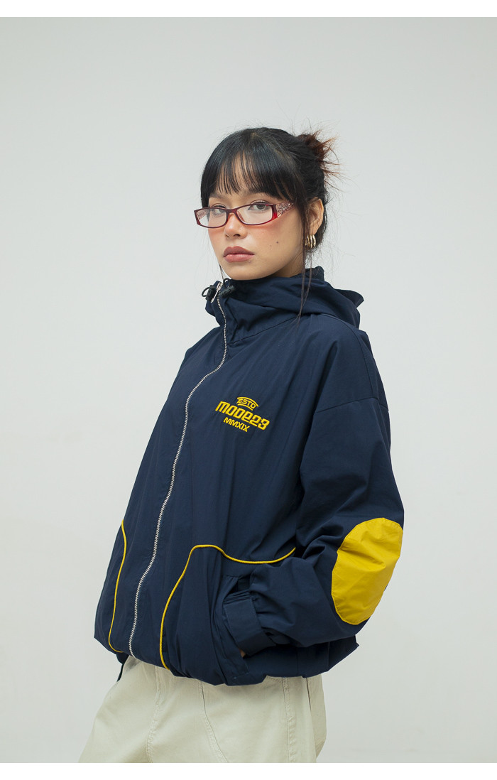 Mode 80's Hooded Jacket