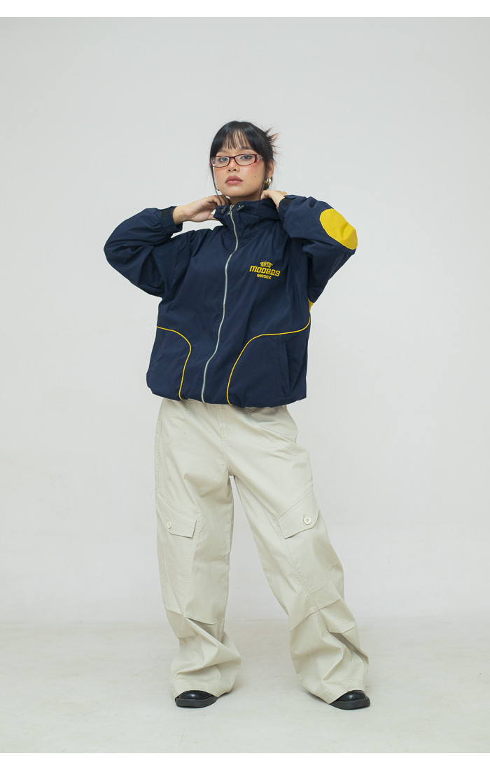 Mode 80's Hooded Jacket