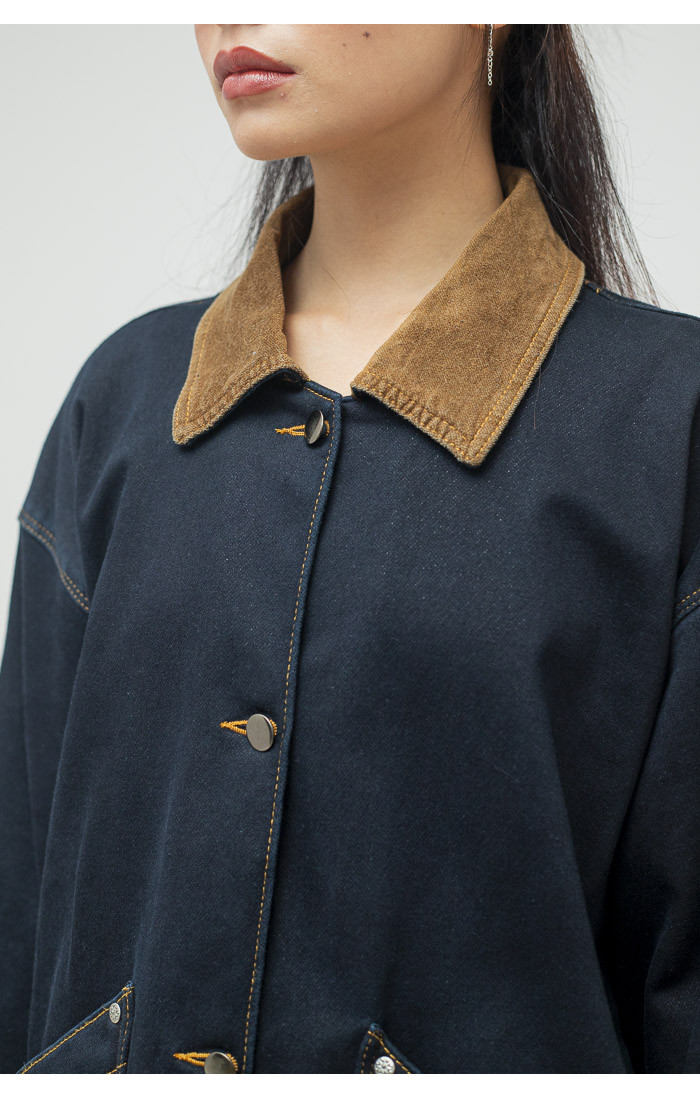 Vintage Dark Indigo Denim Jacket 