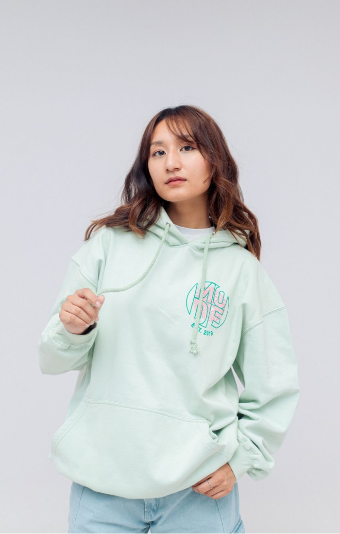 Mode Project Light Sage Green Hoodie