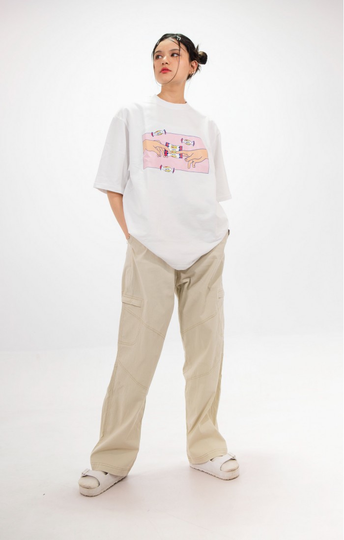 MODE 2022 LACTO X ADAM HAND Graphic Tshirt