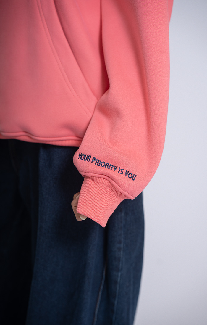 Priority Pink Hoodie