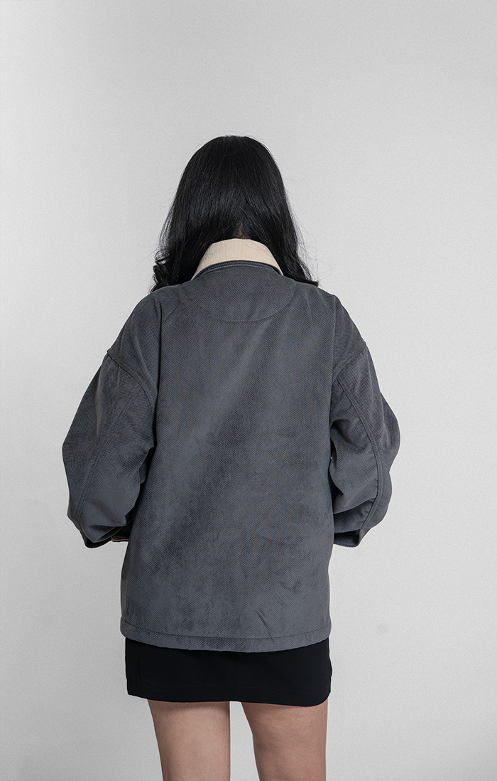 Dobby Light Charcoal Jacket