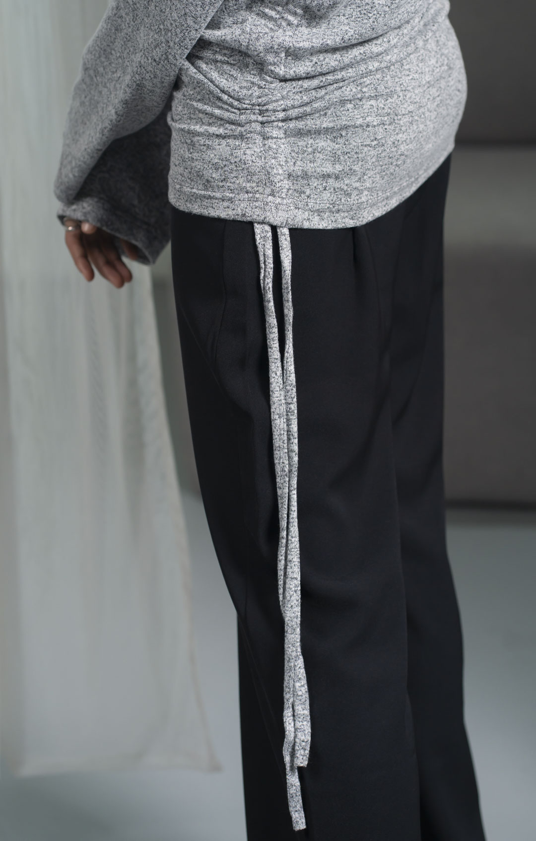 Nami Grey Top