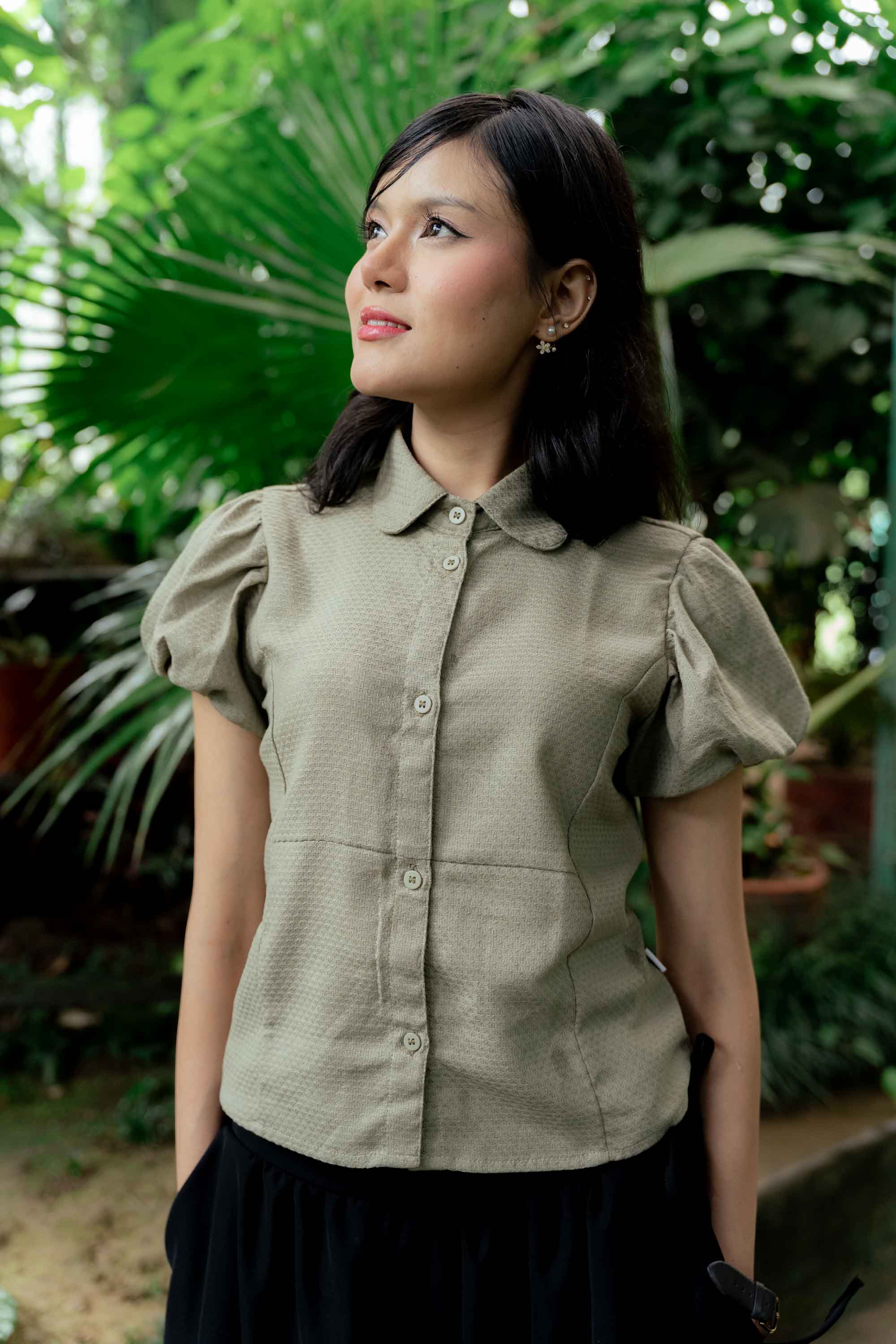 Eden Olive Top