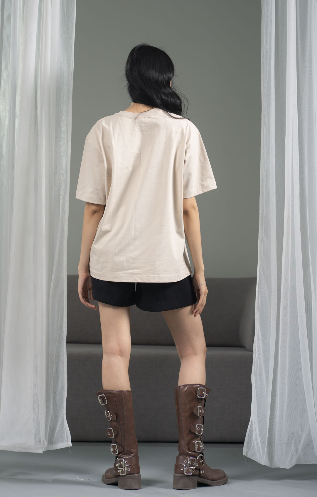 Sakura Beige Tee