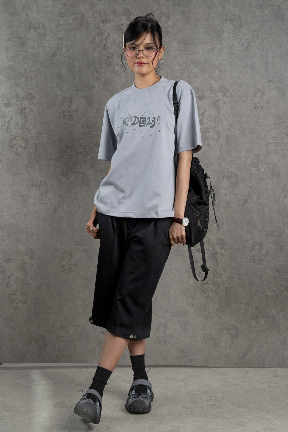Mode23 Star Baby Blue tee