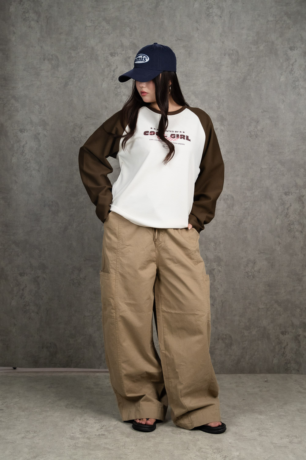Brown Baseball Tee