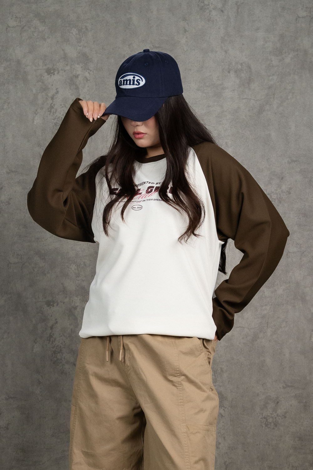 Brown Baseball Tee