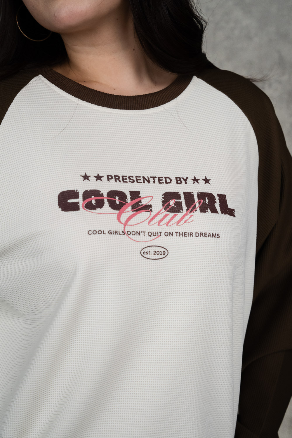 Brown Baseball Tee