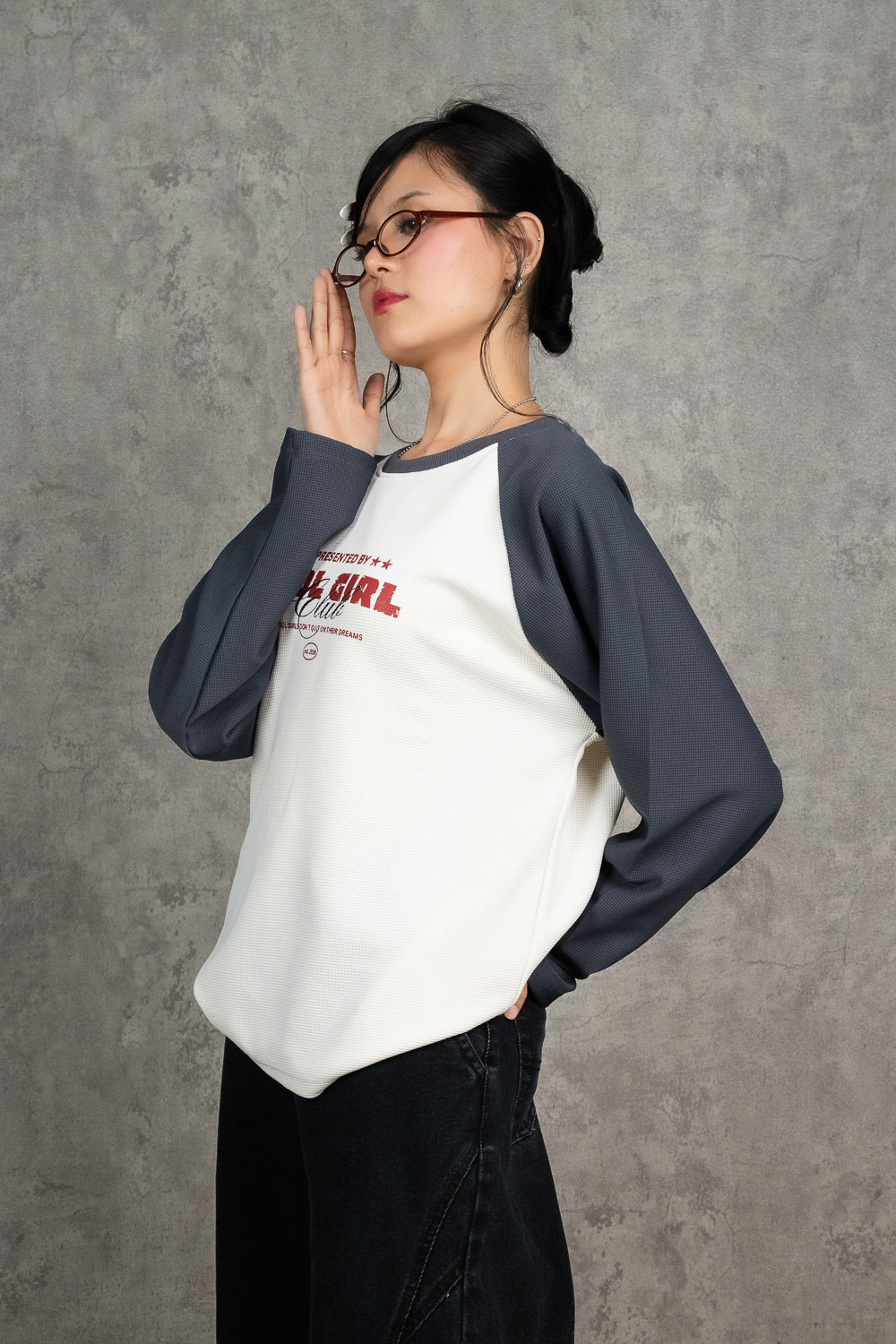 Charcoal Baseball Tee