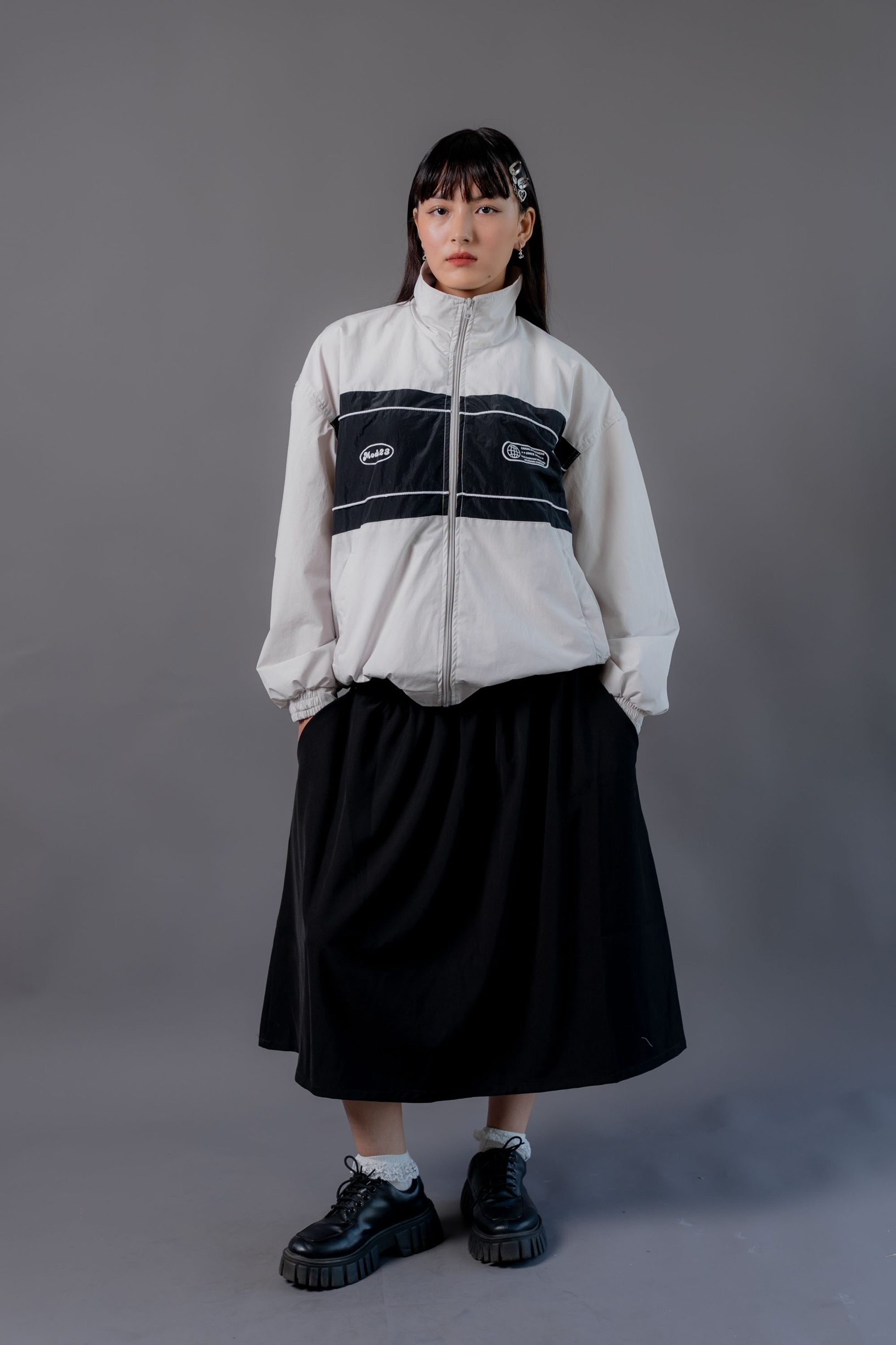 Mode23 Sporty Jacket Offwhite 