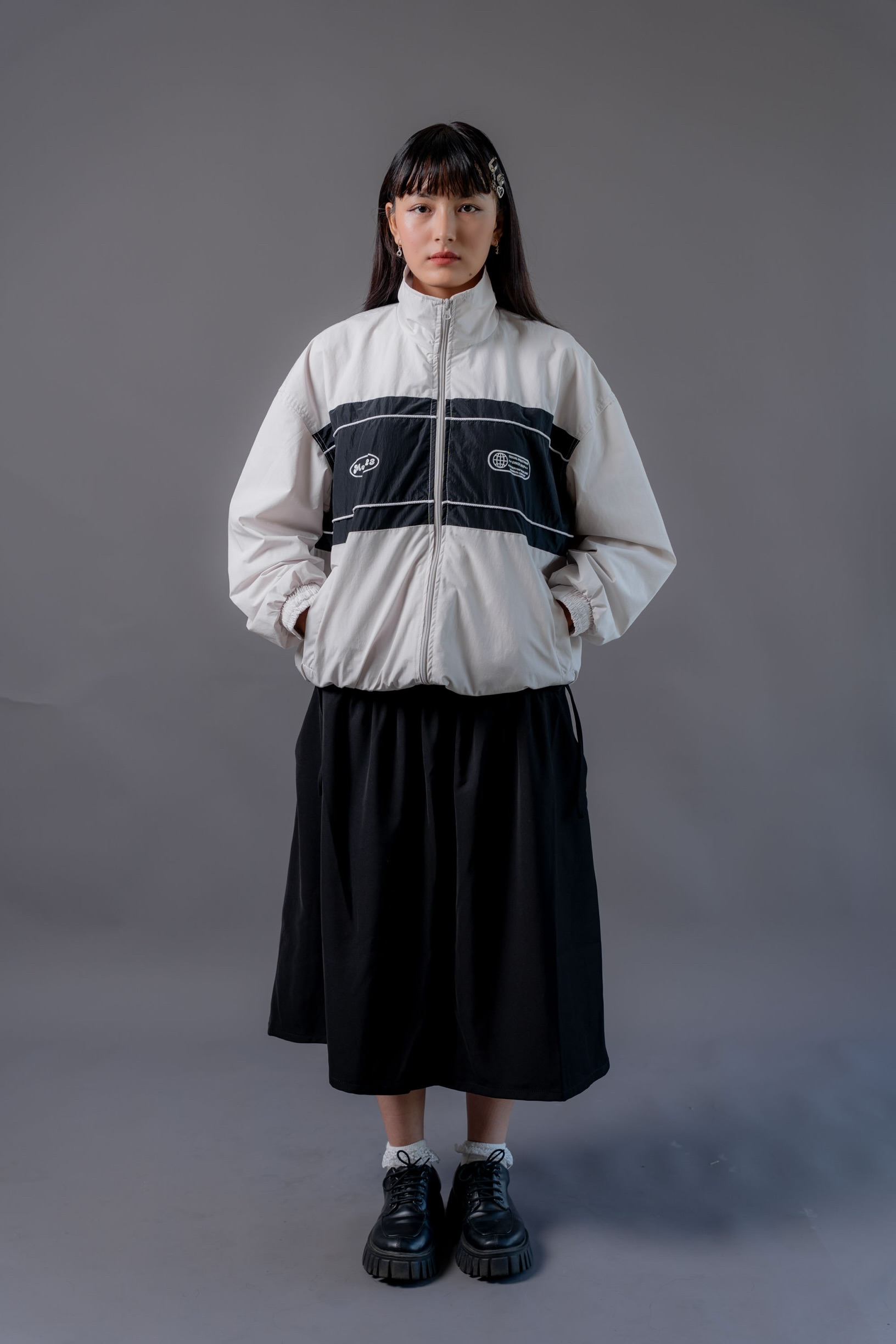 Mode23 Sporty Jacket Offwhite 