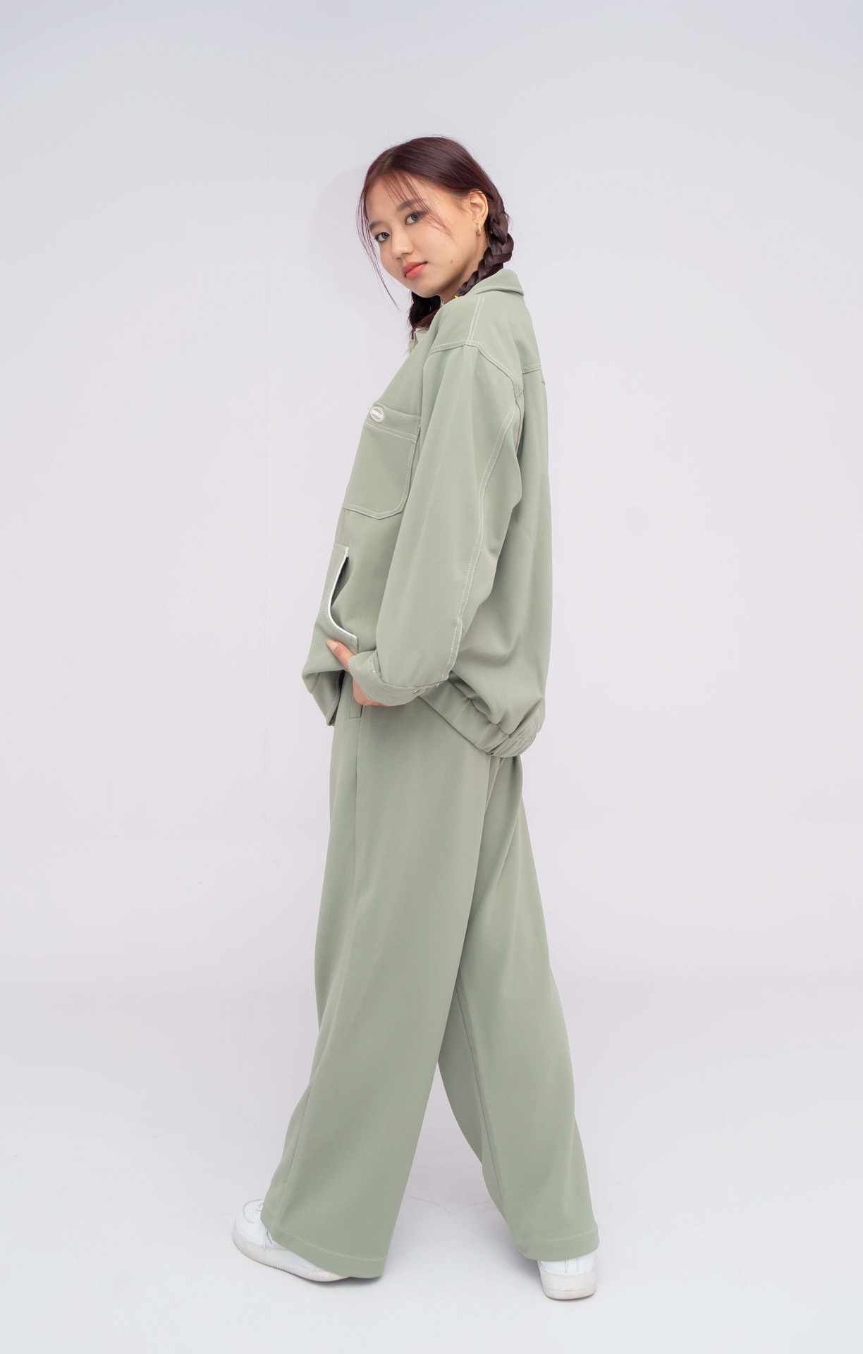 Olive Drizzle Pant