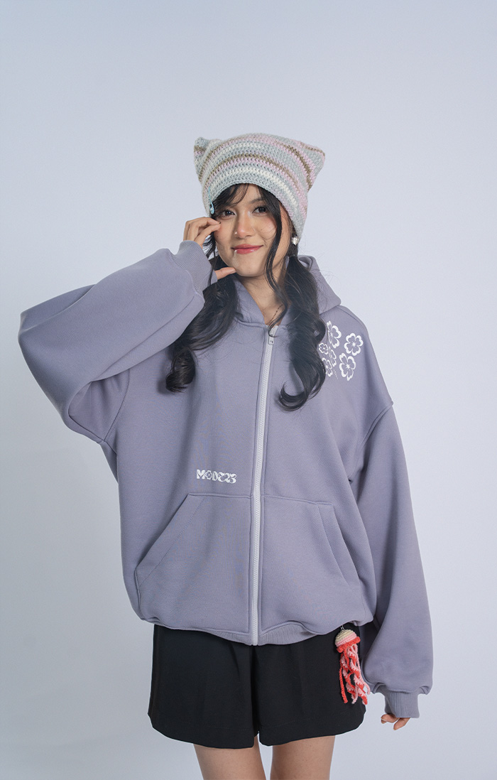 Seven Clover Zip Up Hoodie